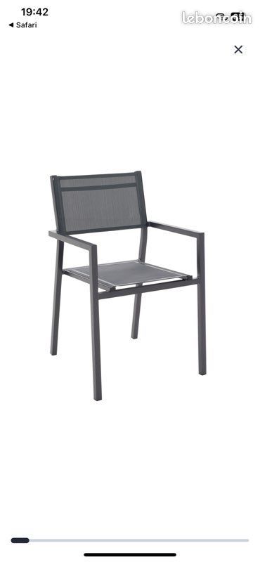 Table de jardin + chaise (image 4)