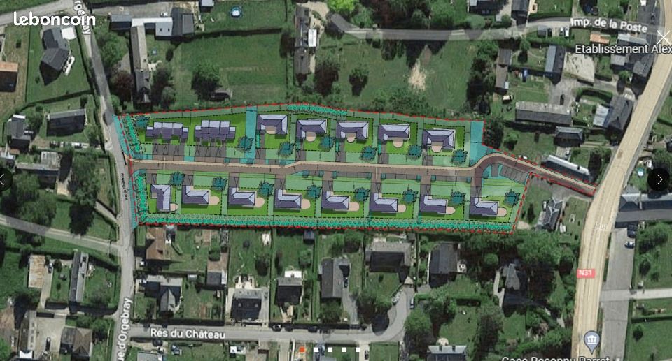 Terrain 501 m² Martainville Epreville · à Martainville-Épreville · 68 000 €