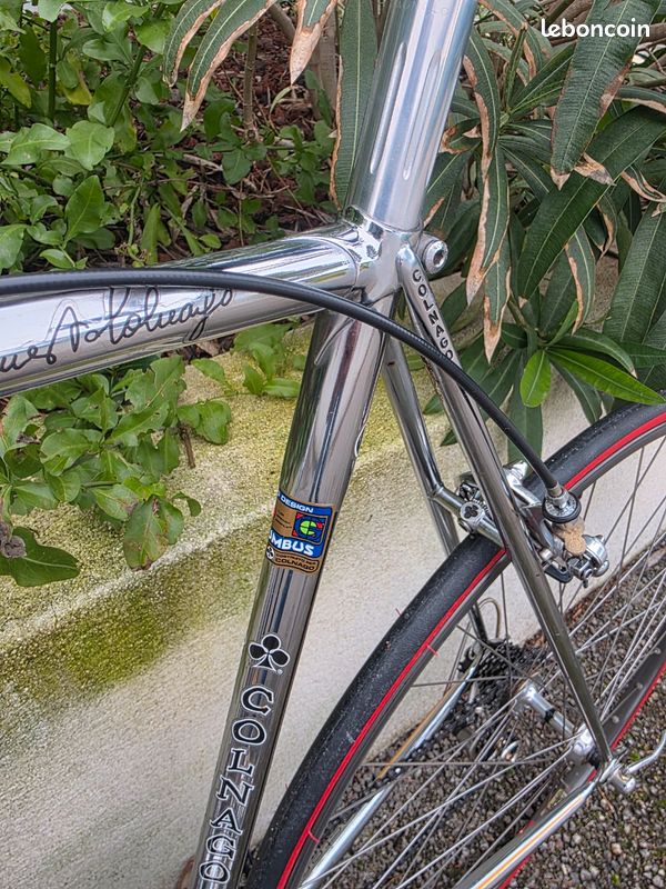 Pédalier Campagnolo Vintage Trois Plateaux 50/40/30 - Aluminium Argenté - Occasion Fonctionnel - Pour Vélo De Route