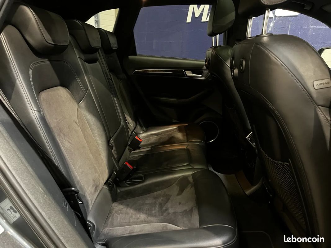 AUDI SQ5 3.0 Bi TDI 313 ch Sline - 2014 - Toit ouvrant - B&O - Caméra de recul - Siège Chauffant Av/Ar - Attelage (image 29)