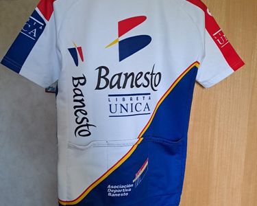 Maillot Cyclisme Nalini Campagnolo Banesto – Modèle Librera Unica, Vintage