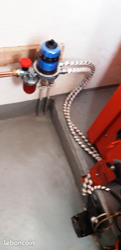 Filtre Dégazeur Automatique Fioul FloCo-Top-1K - Purgeur D'Air Avec Filtre 50 Microns - Pour Brûleur