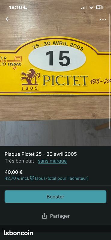 Plaque En Tôle Rétro 30x20 Cm Stations-Service Rallye ELF Racing Team