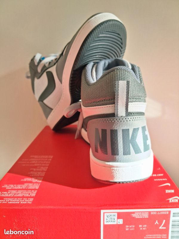 Nike Air force court borough Mid taille 40 (Authentique) (image 3)