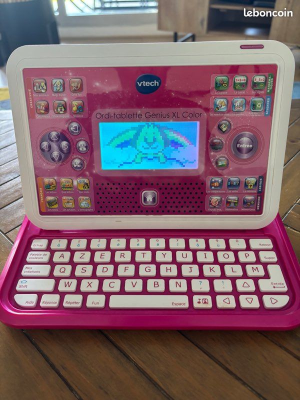 Ordi-tablette Genius XL Color VTech - Rose (image 1)