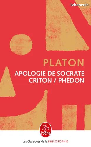 Apologie de Socrate Criton et Phédon (image 1)