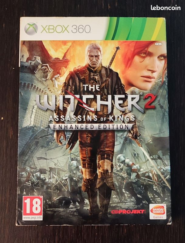 Jeu The Witcher 2: Assassins Of Kings Enhanced Edition - Xbox 360, Version PAL FR - Bon état