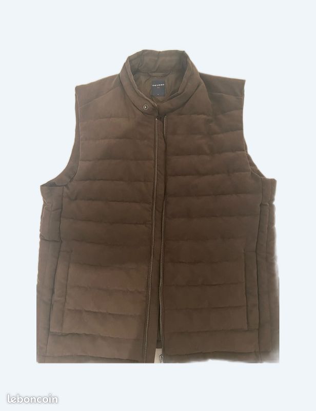 Veste sans manches homme DEVRED – Marron – Taille L – Très bon état (image 1)
