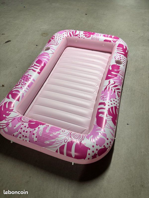 Piscine matelas gonflable bronzage (image 1)