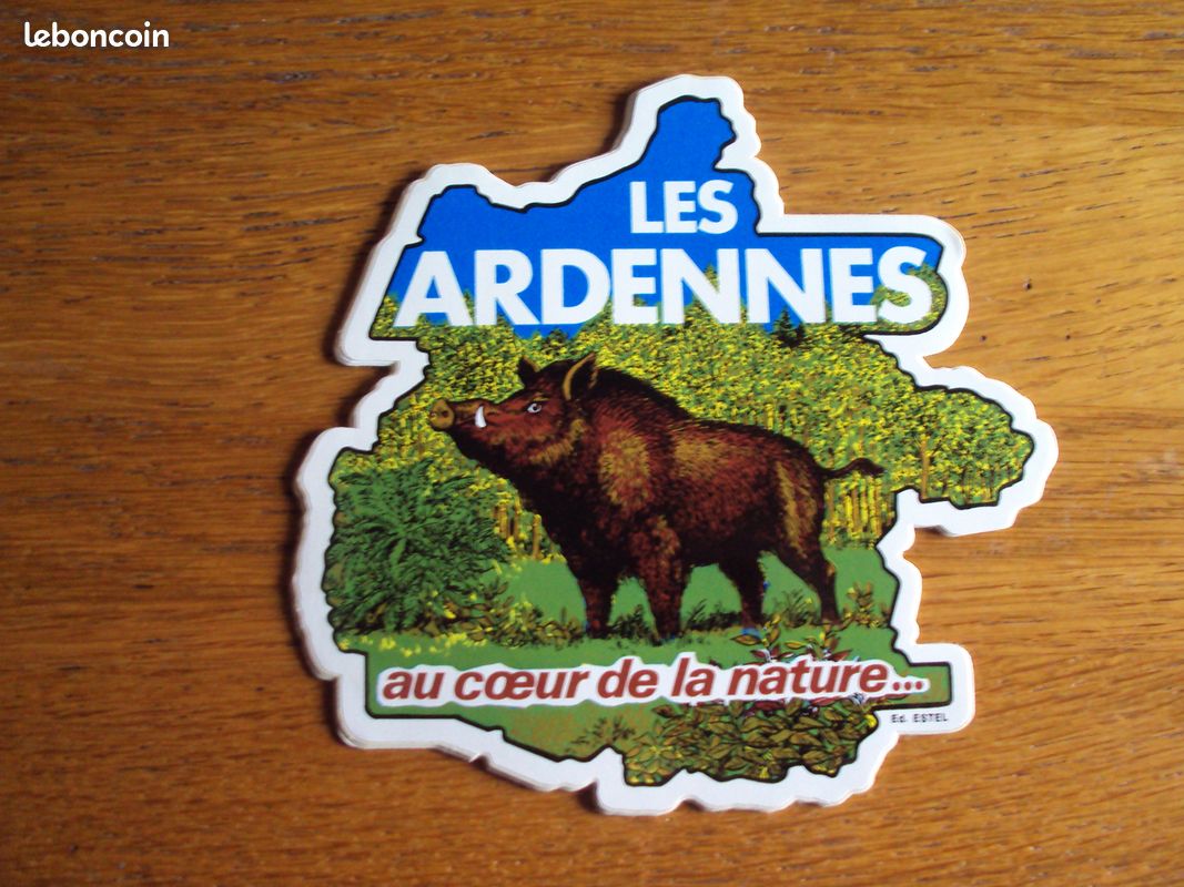 Autocollant Ardennes (image 1)
