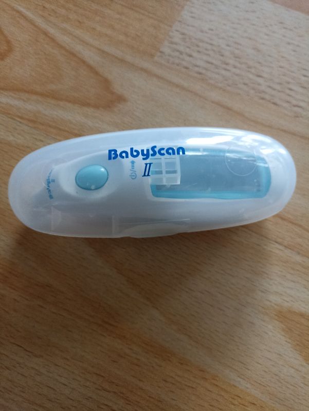 Lot de 2 thermomètres médicaux bébé sucette thermomètre +