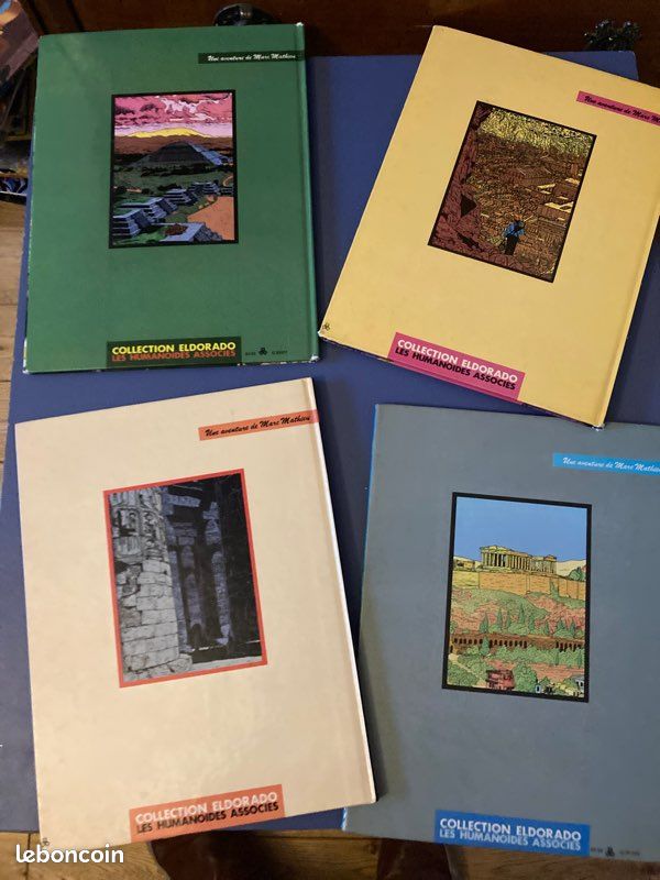 Lot 4 tomes Une aventure de Marc Mathieu ) (image 2)