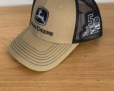 Casquette John Deere Réglable - Vert - Coton - Style équipement Agricole