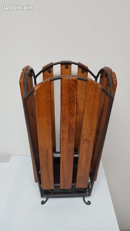 Porte Parapluie metal forgé rustique (image 2)
