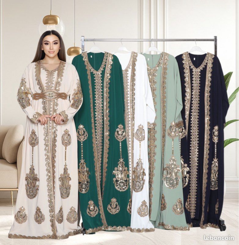 Takchita grande taille caftan karakou djellaba Vêtements