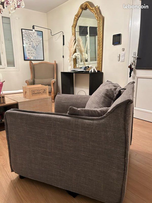 Canapé / Fauteuil Gris (image 4)