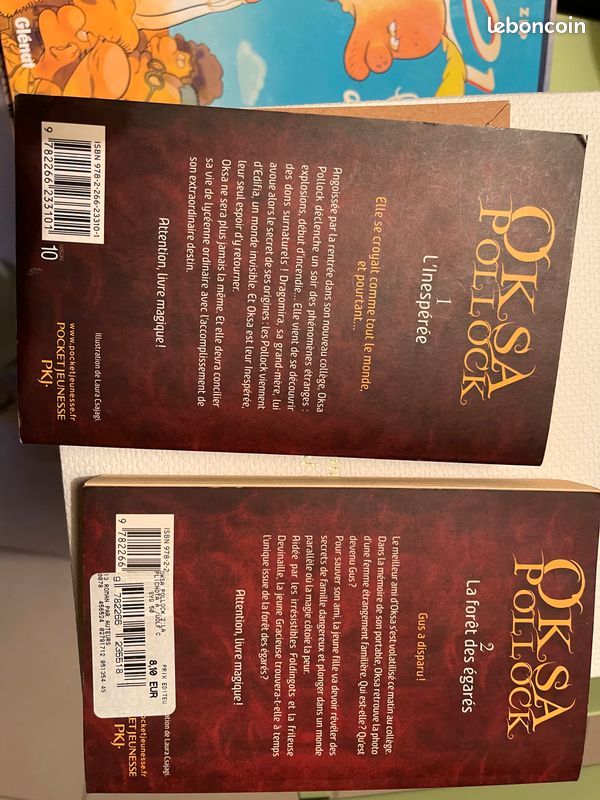 Livre « oksa pollock » tome 1et 2 ( lot de 2) (image 3)