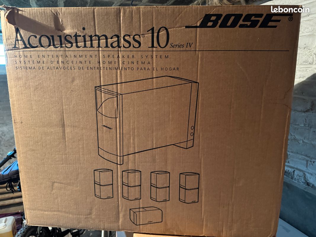 Home cinéma 5.1 BOSE Acoustimass 10 Series IV 4 Blanc (image 7)