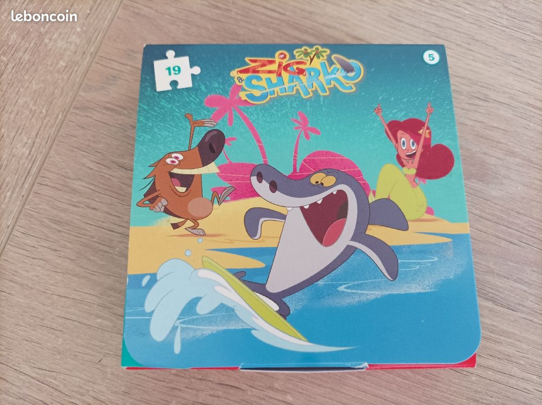 Puzzle 19 pièces Zig et Sharko - Jeux & Jouets