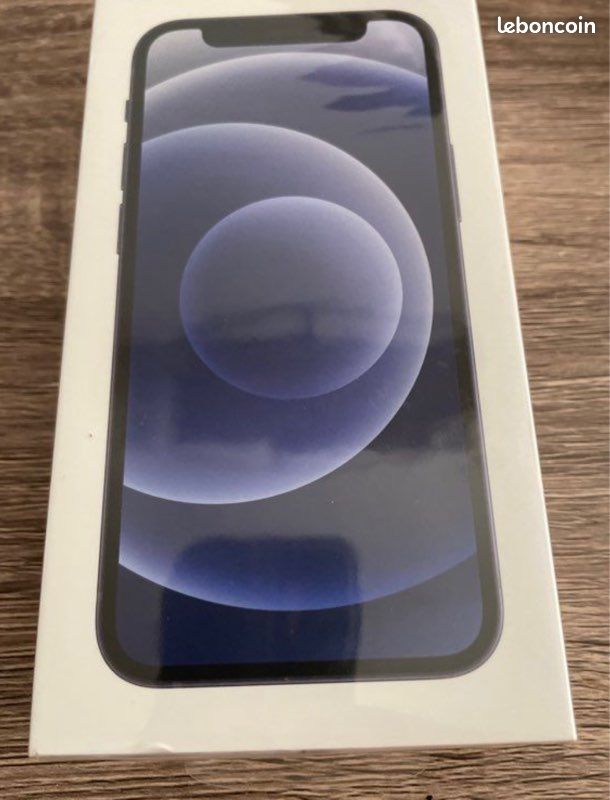 IPhone 12 noir neuf sous blister (image 2)