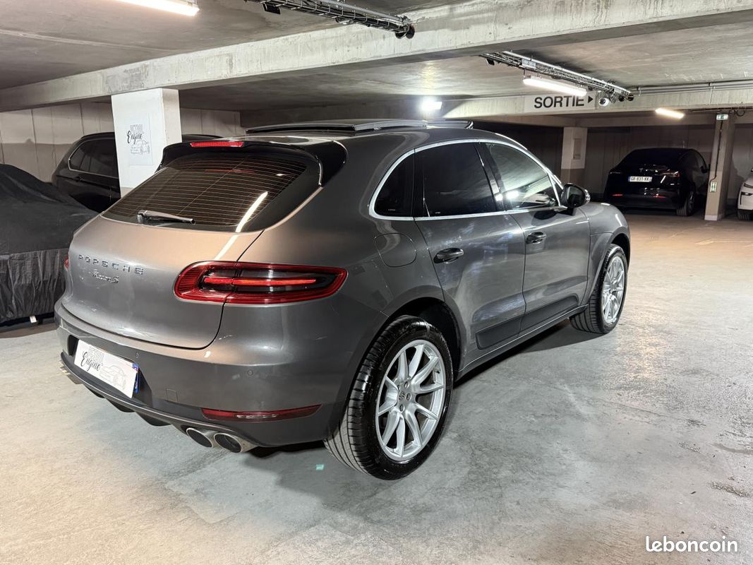 PORSCHE MACAN Porsche S 3.0 V6 258 ch PDK - Cuir expresso, toit ouvrant - Suivi Porsche / garantie (image 21)