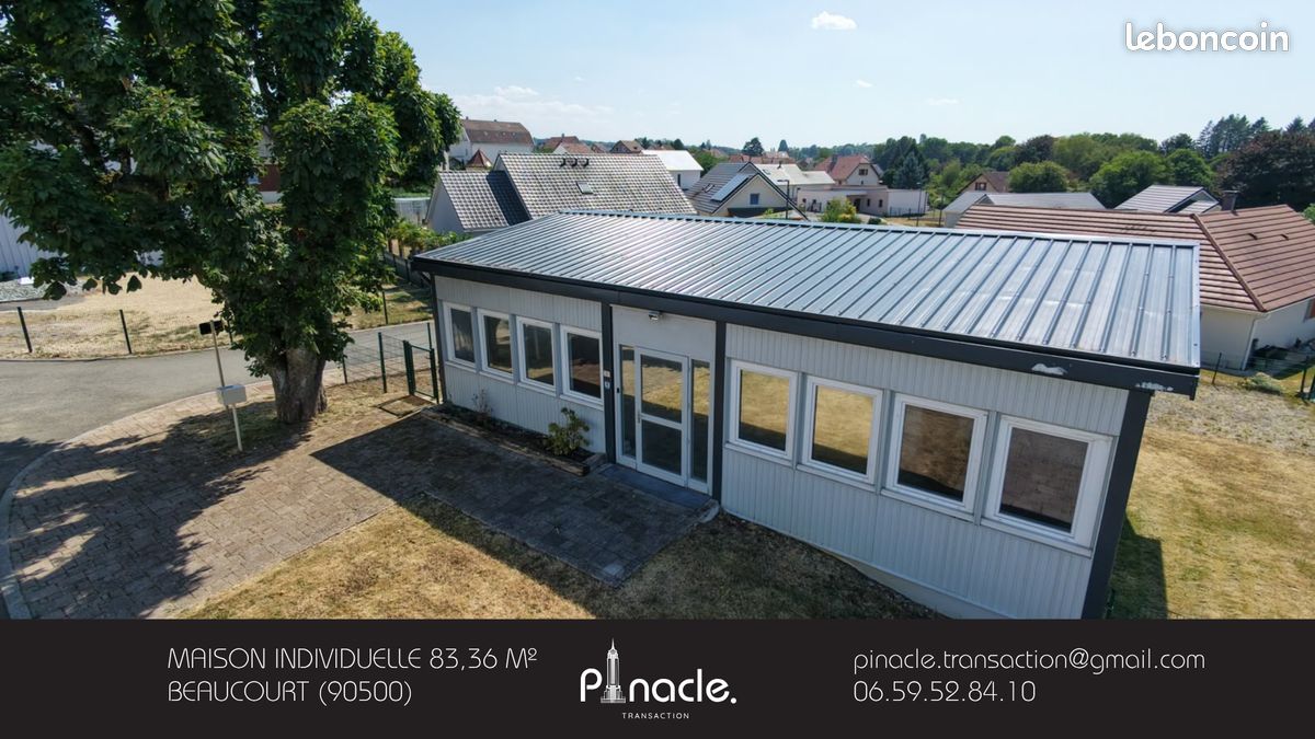 Maison 3 pièces 83 m² · à Beaucourt · 83 m² · 130 000 €