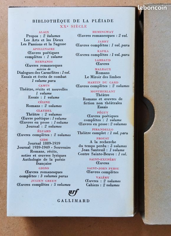 La pléiade. Album céline. 1977 (image 2)