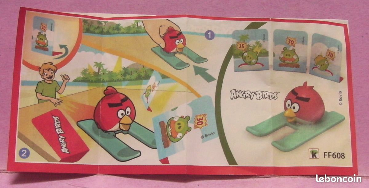 Bpz Image seule Magic Kinder Joy - Angry Birds - Ff 608 - 2015 - (Bpz Seul) (image 1)