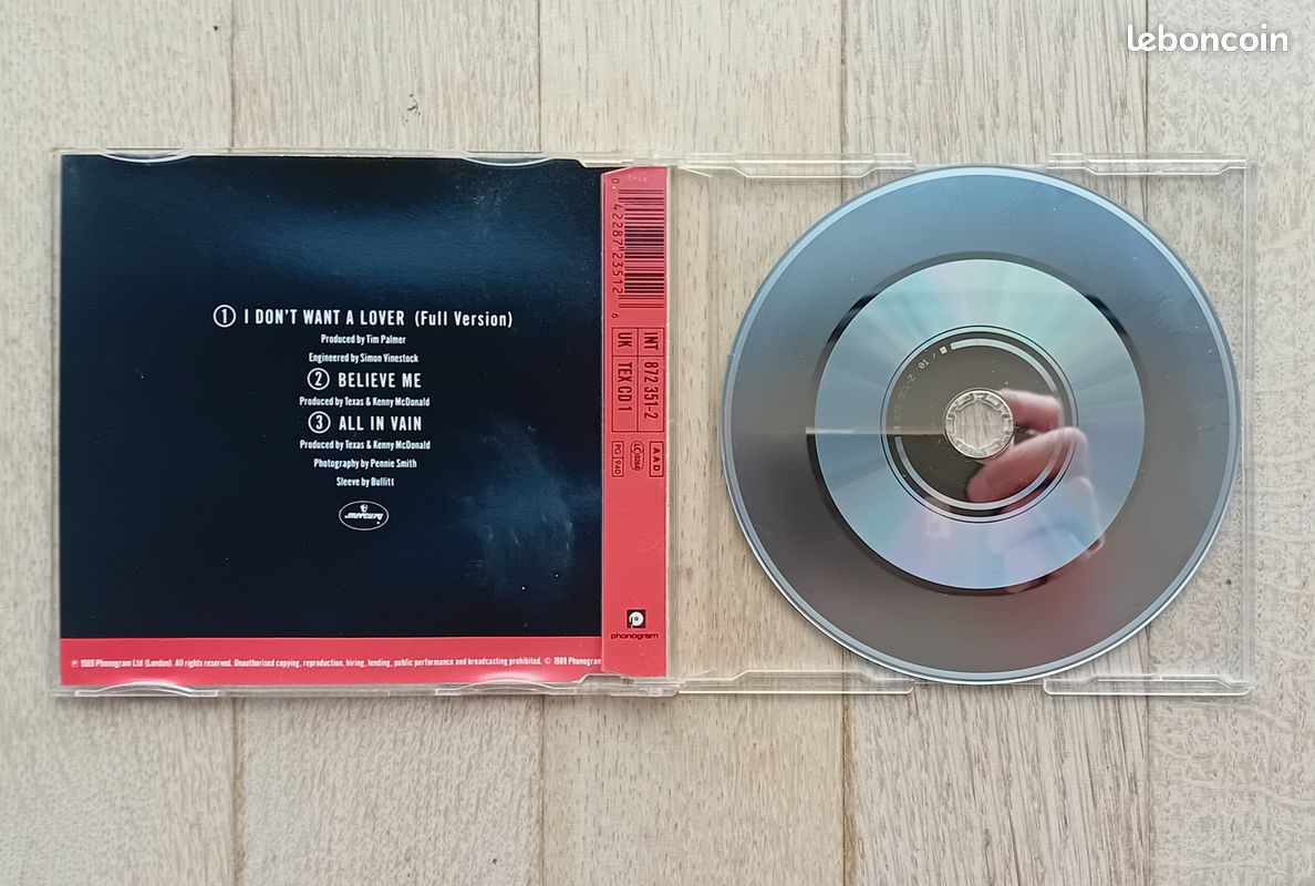 CD Texas I Don’t Want A Lover (image 2)