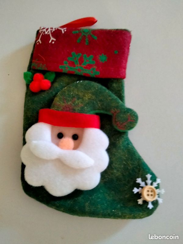 Accessoire Noël chaussette à suspendre (image 1)