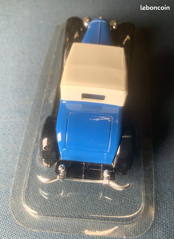 Lot 4 Voitures Miniatures Atlas 1/43 - Chrysler, Lancia, Facel, Lagonda - Argent