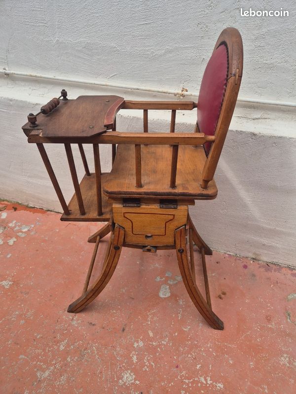 Chaise bébé ancienne (image 3)