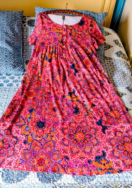 Robe D'été Neuve Avec étiquettes - Taille 40/42, Style Estival