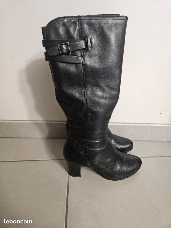 Botte à talon noire (image 3)