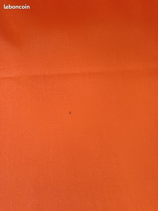 2 paires de rideaux vintage seventies orange (image 9)