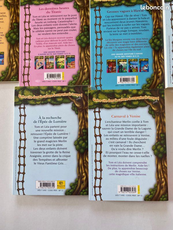 Lot de 10 tomes de la collection La Cabane Magique (image 8)