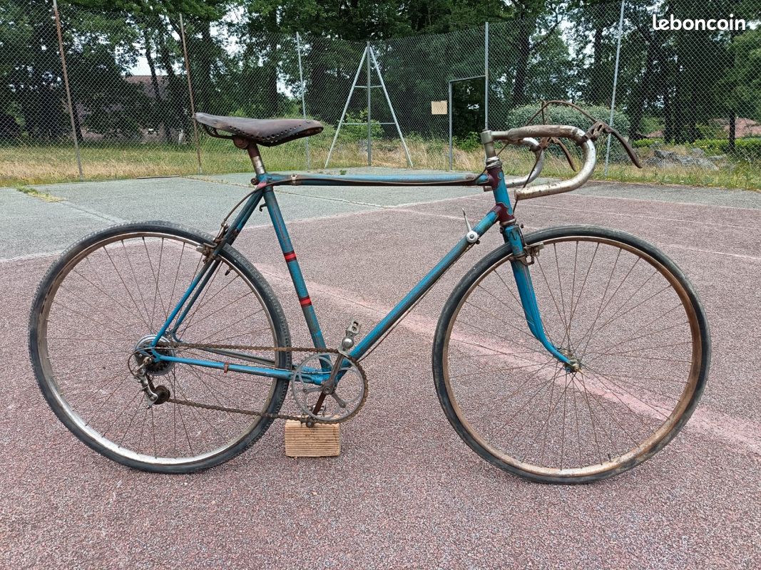 Cadre De Vélo De Ville THE0 – Ancien 1930/40 – Rare – Vintage Français