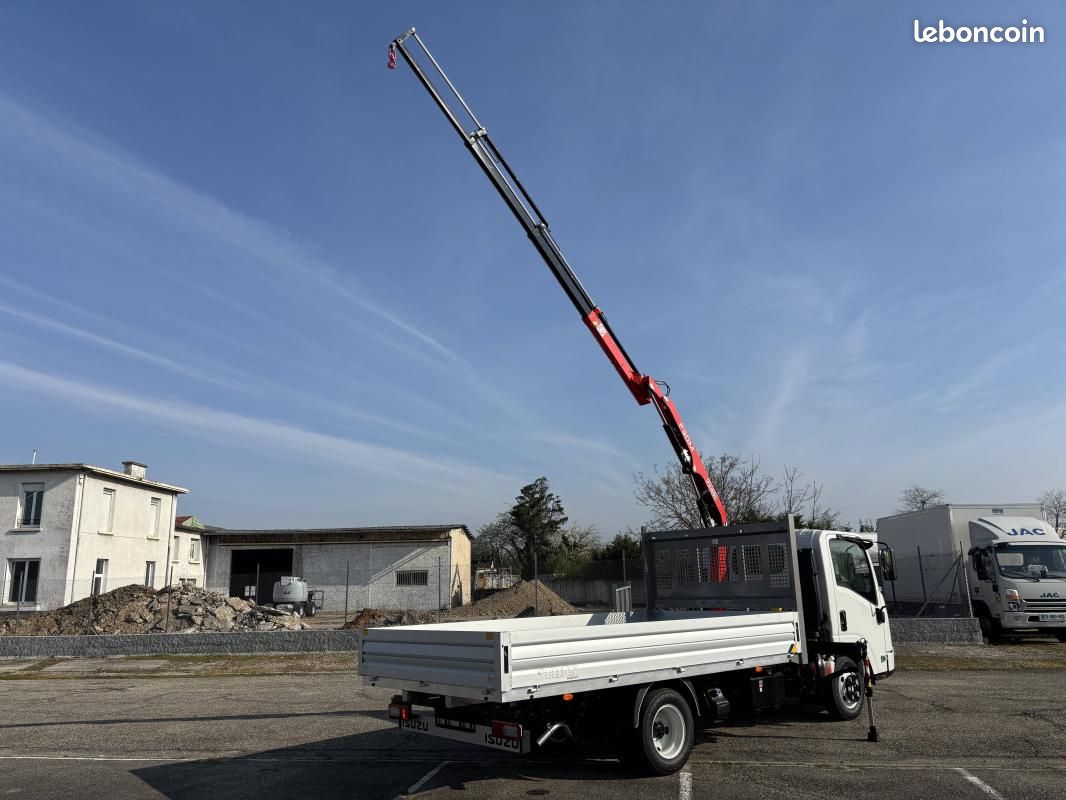 Isuzu M21 TT HEAVY PLATEAU+GRUE FASSI F30M.0.23 120 R.J (image 4)