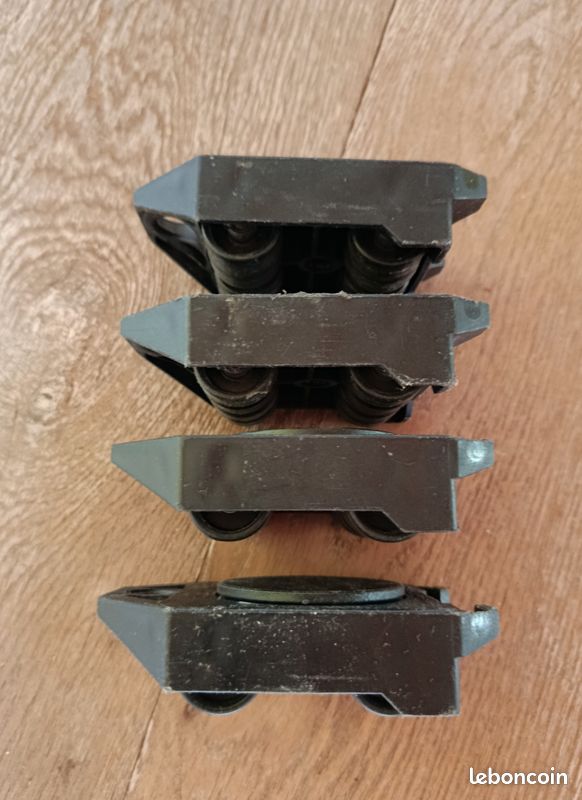 Lot de 4 petits chariots de transport de meubles (image 3)