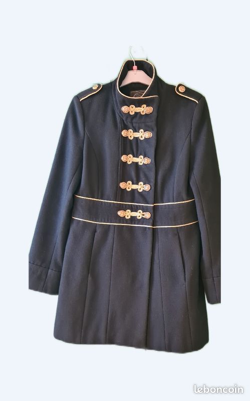 Veste Manteau Style Officier Magnifique Veste/manteau Style