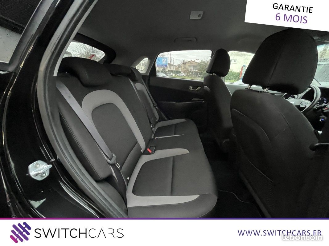 Hyundai Kona 1.0 T-GDi 120cv EDITION * CARPLAY CLIM AUTO CAMERA DE RECUL PACK SON (image 19)