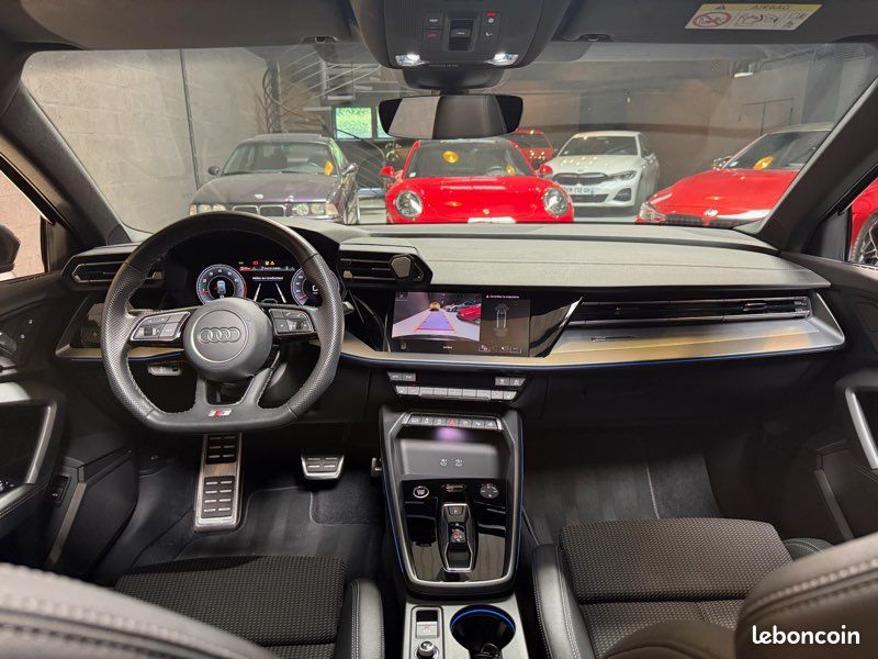 Audi A3 IV (2) Sportback 1.5 35 TFSI Mild Hybrid 150 S Line S TRONIC 7 - Toit ouvrant - Apple Carplay - Sièges chauffants - Volant Méplat - Pack Audio - Phares LED - Historique Complet - Voiture franç (image 2)