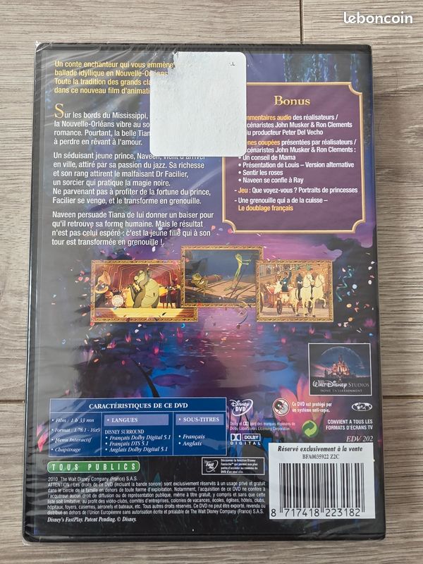 DVD La Princesse Grenouille (image 2)