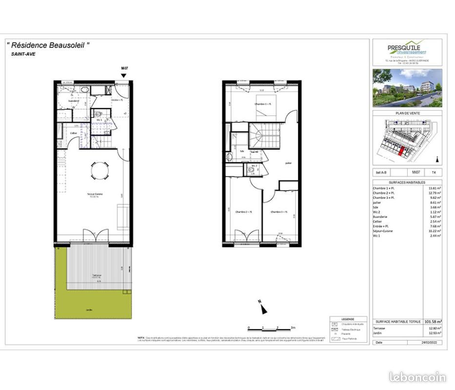 Maison 4 pièces 101 m² · à Vannes · 101 m² · 340 000 €