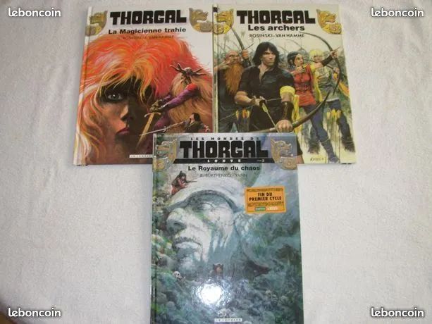 Bd THORGAL-Cargo EO -LANFEUST -TROLLS - Larousse -LES LEGENDAIRES- quand la chine s'éveillera (image 3)