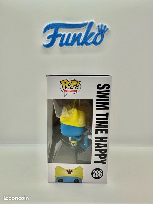 Funko Pop Fairy Tail Swim Time Happy 286 Hot Topic 🇺🇸 Collection