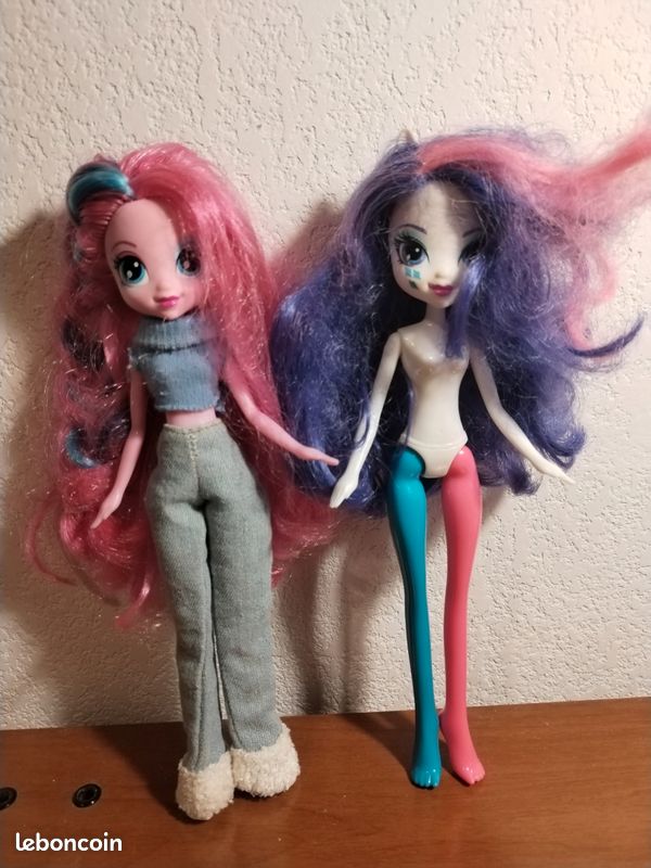 Lot poupées 2 my little pony, fee clochette Disney store et 1 hairdorable (image 3)