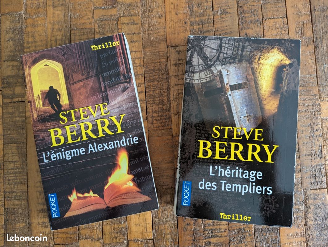 Lot 2 thrillers — Steve Berry — Pocket (image 1)