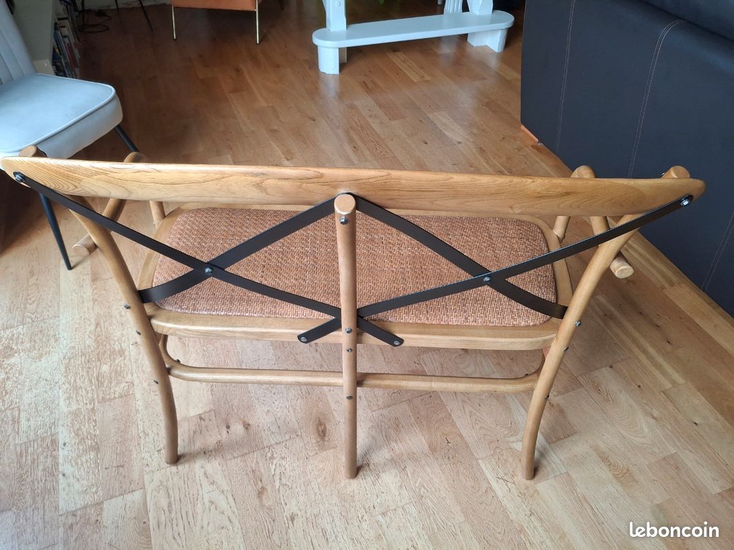 Banc stylé bistrot Amadeus (image 4)