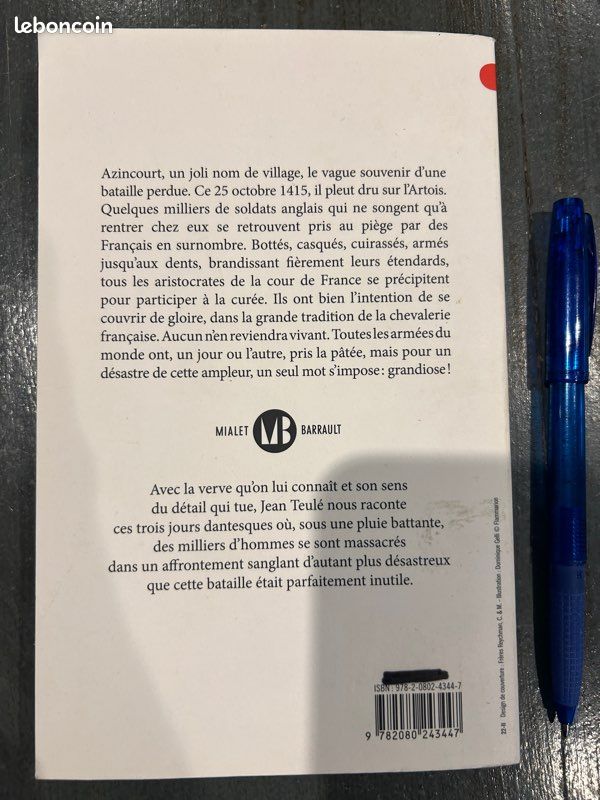 Livre « Azincourt par temps de pluie » (image 2)